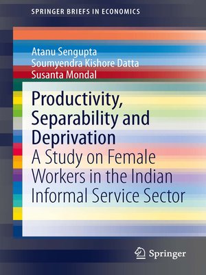cover image of Productivity, Separability and Deprivation